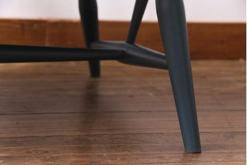 イギリスビンテージ　ペイント家具　ERCOL(アーコール)  シックなカラーがお洒落なラウンジチェア(椅子、アームチェア、ヴィンテージ)