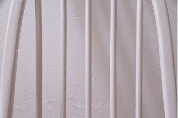 ヴィンテージ家具　ビンテージ　ERCOL(アーコール)　ツートンカラーがおしゃれなナチュラルペイントのクエーカーチェア(椅子)(1)