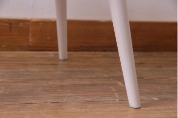 ヴィンテージ家具　ビンテージ　ERCOL(アーコール)　ツートンカラーがおしゃれなナチュラルペイントのクエーカーチェア(椅子)(1)