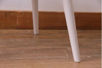 ヴィンテージ家具　ビンテージ　ERCOL(アーコール)　ツートンカラーがおしゃれなナチュラルペイントのクエーカーチェア(椅子)(2)