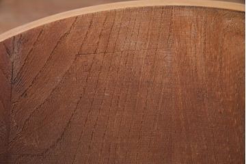 ヴィンテージ家具　ビンテージ　ERCOL(アーコール)　ツートンカラーがおしゃれなナチュラルペイントのクエーカーチェア(椅子)(2)