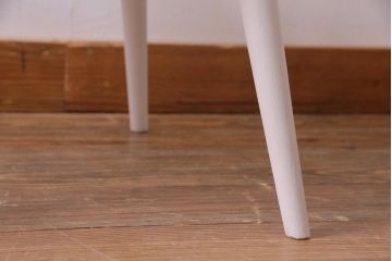 ヴィンテージ家具　ビンテージ　ERCOL(アーコール)　ツートンカラーがおしゃれなナチュラルペイントのクエーカーチェア(椅子)(3)