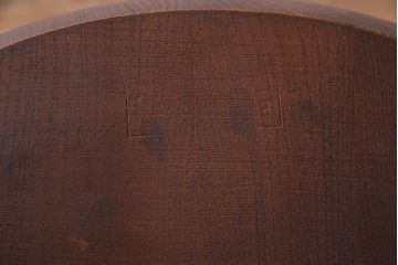 ヴィンテージ家具　ビンテージ　ERCOL(アーコール)　コントラストが目を引くペイントクエーカーチェア(椅子)(2)