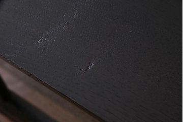 リメイク家具　前板ケヤキ材　結霜ガラス　渋い大人の雰囲気漂う時代箪笥サイドボード(収納棚、テレビボード)