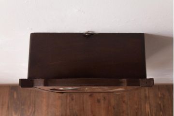 アンティーク雑貨　昭和レトロ　EIKEISHA(栄計舎)　SUPER DELUXE　振り子時計(柱時計、壁掛け時計)