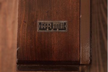アンティーク雑貨　昭和レトロ　EIKEISHA(栄計舎)　SUPER DELUXE　振り子時計(柱時計、壁掛け時計)