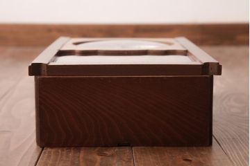 アンティーク雑貨　昭和レトロ　EIKEISHA(栄計舎)　SUPER DELUXE　振り子時計(柱時計、壁掛け時計)