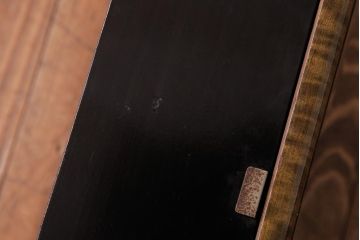 アンティーク雑貨　RHYTHM(リズム時計工業)　スリースター　ゼンマイ式　昭和レトロな雰囲気が魅力的な掛け時計(振り子時計、柱時計)