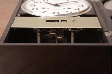 アンティーク雑貨　昭和期　SEIKO(セイコー)　30DAY　ゼンマイ式　メンズライクにも合う振り子時計(柱時計、掛け時計)