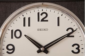 アンティーク雑貨　昭和期　SEIKO(セイコー)　30DAY　ゼンマイ式　メンズライクにも合う振り子時計(柱時計、掛け時計)