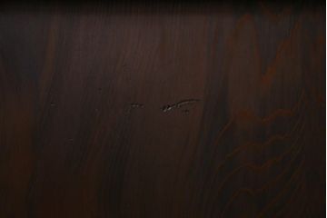 和製アンティーク　当店オリジナルガラス入り　裏障子付き　上品な雰囲気醸し出す格子戸2枚セット(建具、ガラス帯戸、引き戸)