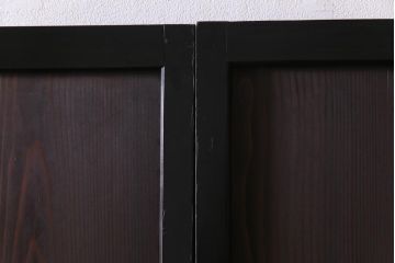 和製アンティーク　大正昭和初期　倹飩式　しっとりとした和の雰囲気が魅力的な障子戸4枚セット(建具、引き戸、格子戸)