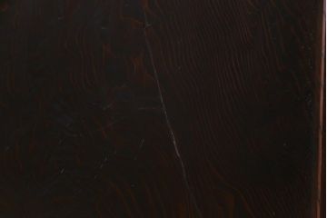 和製アンティーク　ケヤキ・杉材　堅牢な雰囲気が漂う障子帯戸2枚セット(板戸、引き戸、建具)(R-035992)