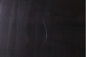 和製アンティーク　ケヤキ・杉材　堅牢な雰囲気が漂う障子帯戸2枚セット(板戸、引き戸、建具)(R-035992)