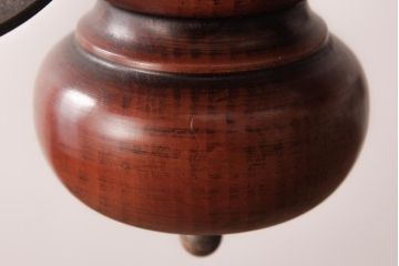 イギリスアンティーク　アイアン製　ガラスを通した光がおしゃれなハンギングランプ(吊り下げ照明)(2)