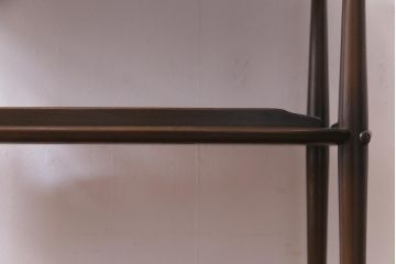 ヴィンテージ家具　イギリスビンテージ　ERCOL(アーコール)　トロリー　落ち着いた色合いが品のあるキャスターワゴン(キッチンワゴン)
