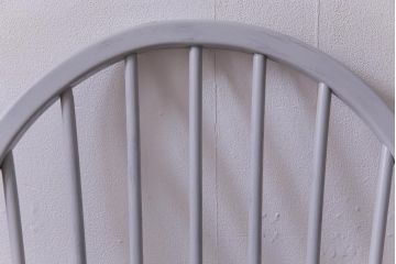 ペイント家具　イギリスビンテージ　ERCOL(アーコール) フレンチシャビーなラウンジチェア(椅子、アームチェア)