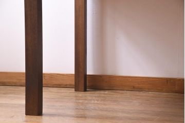 ラフジュ工房オリジナル　ホワイトオーク材　両面引き出し付き　すっきりとした佇まいが魅力的な作業台・幅1800(ダイニングテーブル)
