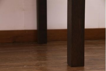 ラフジュ工房オリジナル　ホワイトオーク材　両面引き出し付き　使い勝手の良い作業台・幅1600(ダイニングテーブル)