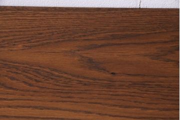 ラフジュ工房オリジナル　ホワイトオーク材　両面引き出し付き　使い勝手の良い作業台・幅1600(ダイニングテーブル)(1)