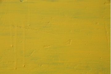 フランスビンテージ　レトロポップなイエローカラーのペイントドア(扉、建具)