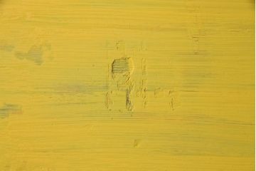 フランスビンテージ　レトロポップなイエローカラーのペイントドア(扉、建具)