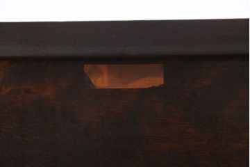 リメイク家具　松本民芸家具　コンパクトなサイズが魅力のコンソールテーブル(サイドテーブル、デスク、机、在宅ワーク、在宅用)