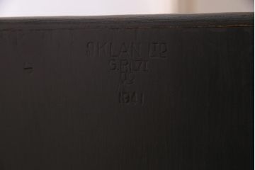 ペイント家具　イギリスビンテージ　Withy Grove Stores　ファイリングキャビネット(書類ケース、ドロアー、引き出し)