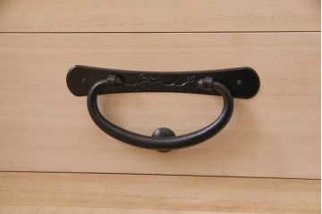 当店リメイク家具　岩谷堂箪笥　みちのく8号　収納棚にもできる脚付き衣装箪笥(サイドボード、チェスト)