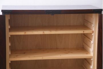 当店リメイク家具　岩谷堂箪笥　みちのく8号　収納棚にもできる脚付き衣装箪笥(サイドボード、チェスト)