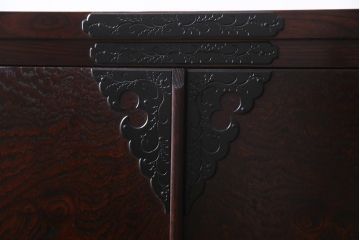 当店リメイク家具　岩谷堂箪笥　みちのく8号　収納棚にもできる脚付き衣装箪笥(サイドボード、チェスト)