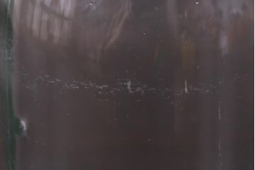 アンティーク雑貨　イギリス　dairy crest　ぽってりとしたシルエットが愛らしいガラス瓶(牛乳瓶)