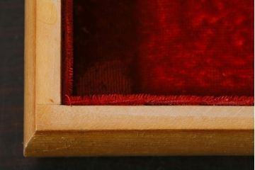 アンティーク雑貨　イギリスアンティーク　優しい色合いの木製ジュエリーボックス(木箱、小物入れ)