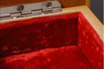 アンティーク雑貨　イギリスアンティーク　優しい色合いの木製ジュエリーボックス(木箱、小物入れ)