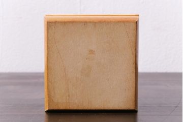 アンティーク雑貨　イギリスアンティーク　優しい色合いの木製ジュエリーボックス(木箱、小物入れ)
