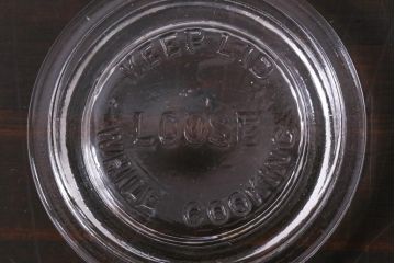 アンティーク雑貨　イギリスアンティーク　KILNER JAR(キルナー・ジャー)　レトロな風合いがお洒落なガラス瓶2個セット