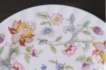 中古美品　イギリス　MINTON(ミントン)　Haddon Hall(ハドンホール)　ティーセット(カップ&ソーサー、プレート)(1)