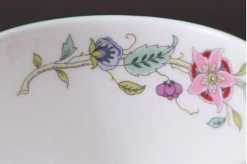 中古　イギリス　MINTON(ミントン)　Haddon Hall(ハドンホール)　ティーセット(カップ&ソーサー、プレート)(2)