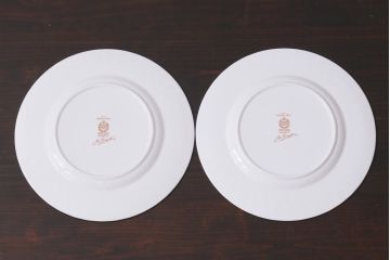 中古　イギリス　MINTON(ミントン)　Haddon Hall(ハドンホール)　ティーセット(カップ&ソーサー、プレート)(2)