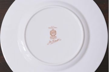中古　イギリス　MINTON(ミントン)　Haddon Hall(ハドンホール)　ティーセット(カップ&ソーサー、プレート)(2)