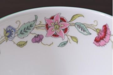 中古美品　イギリス　MINTON(ミントン)　Haddon Hall(ハドンホール)　ティーセット(カップ&ソーサー、プレート)(3)