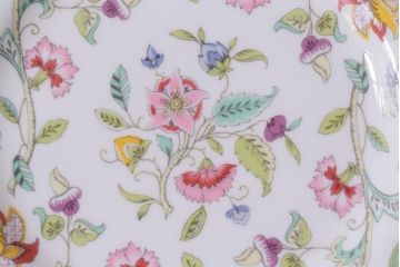 中古美品　イギリス　MINTON(ミントン)　Haddon Hall(ハドンホール)　ティーセット(カップ&ソーサー、プレート)(3)