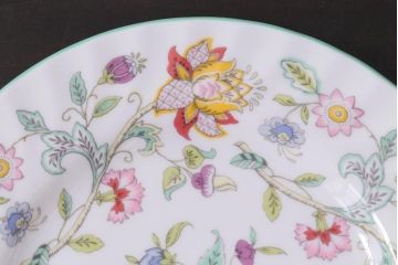 中古美品　イギリス　MINTON(ミントン)　Haddon Hall(ハドンホール)　ティーセット(カップ&ソーサー、プレート)(3)