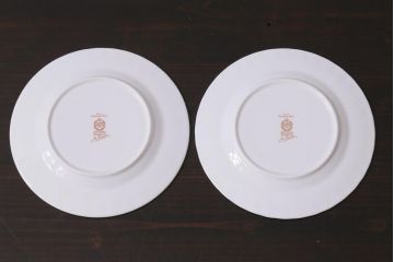中古美品　イギリス　MINTON(ミントン)　Haddon Hall(ハドンホール)　ティーセット(カップ&ソーサー、プレート)(3)