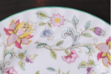 中古美品　イギリス　MINTON(ミントン)　Haddon Hall(ハドンホール)　ティーセット(カップ&ソーサー、プレート)(3)