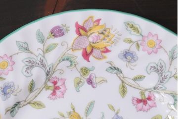 中古美品　イギリス　MINTON(ミントン)　Haddon Hall(ハドンホール)　ティーセット(カップ&ソーサー、プレート)(3)