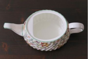 中古美品　イギリス　MINTON(ミントン)　Haddon Hall(ハドンホール)　ティーポット(洋食器)