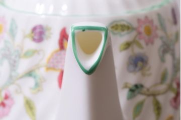 中古美品　イギリス　MINTON(ミントン)　Haddon Hall(ハドンホール)　ティーポット(洋食器)