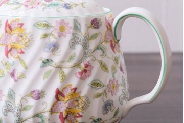 中古美品　イギリス　MINTON(ミントン)　Haddon Hall(ハドンホール)　ティーポット(洋食器)