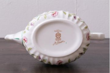 中古美品　イギリス　MINTON(ミントン)　Haddon Hall(ハドンホール)　ティーポット(洋食器)